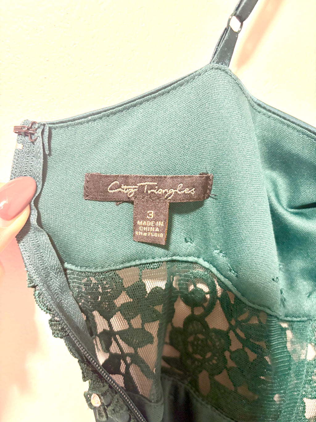 Emerald Green Formal Dress