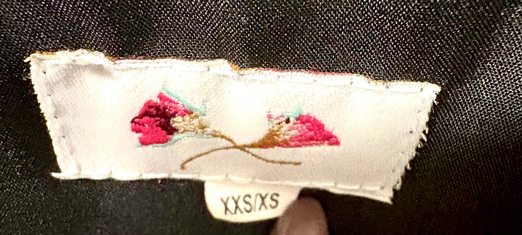 Renaissance Faire Black Lace-up Dress