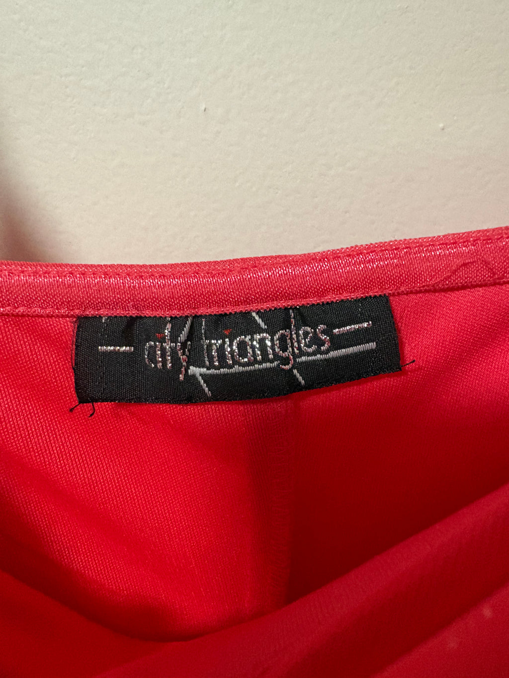 2000s Coral Pink Mermaid Dress