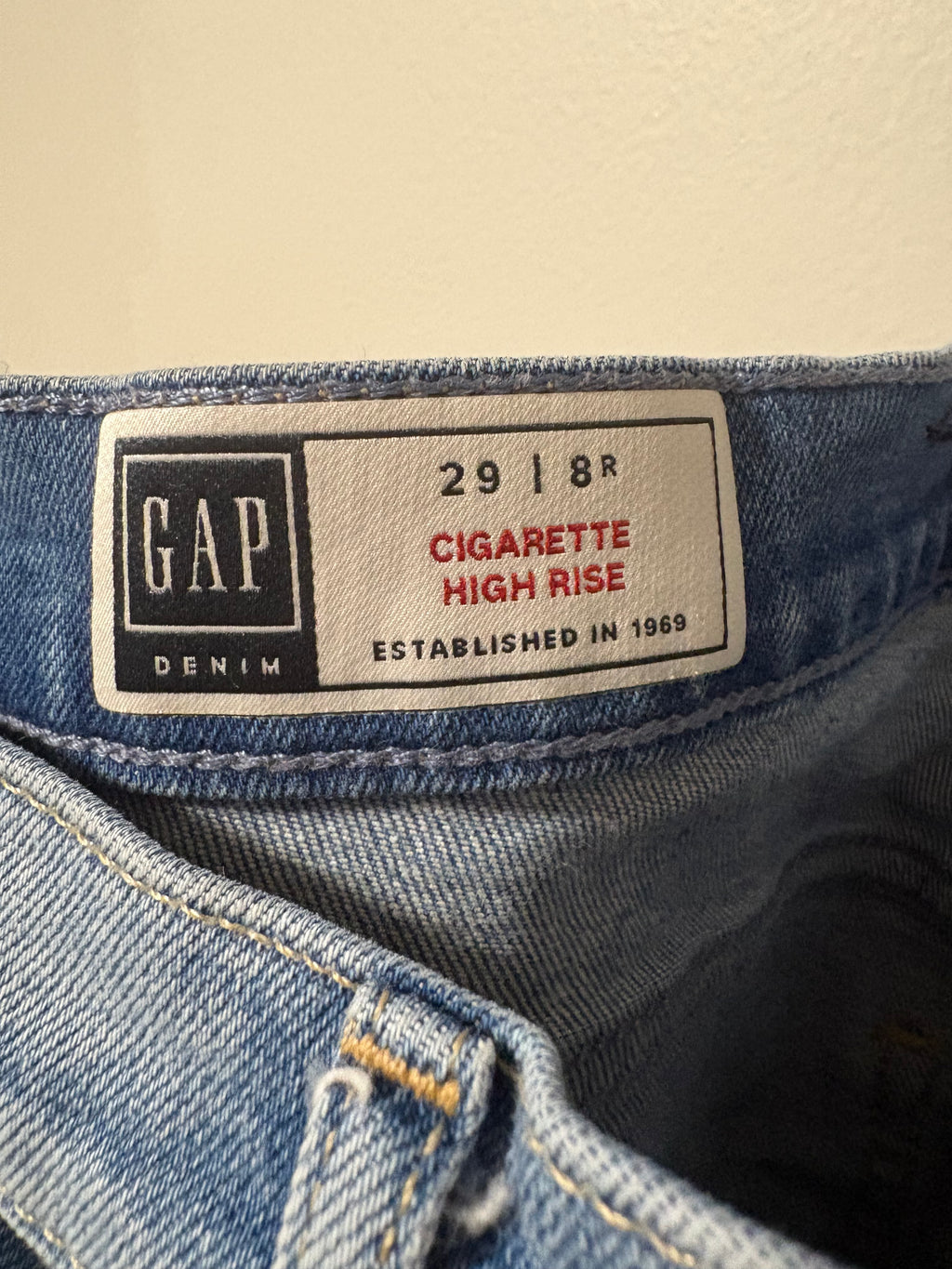 Denim Gap Mid-rise Jeans