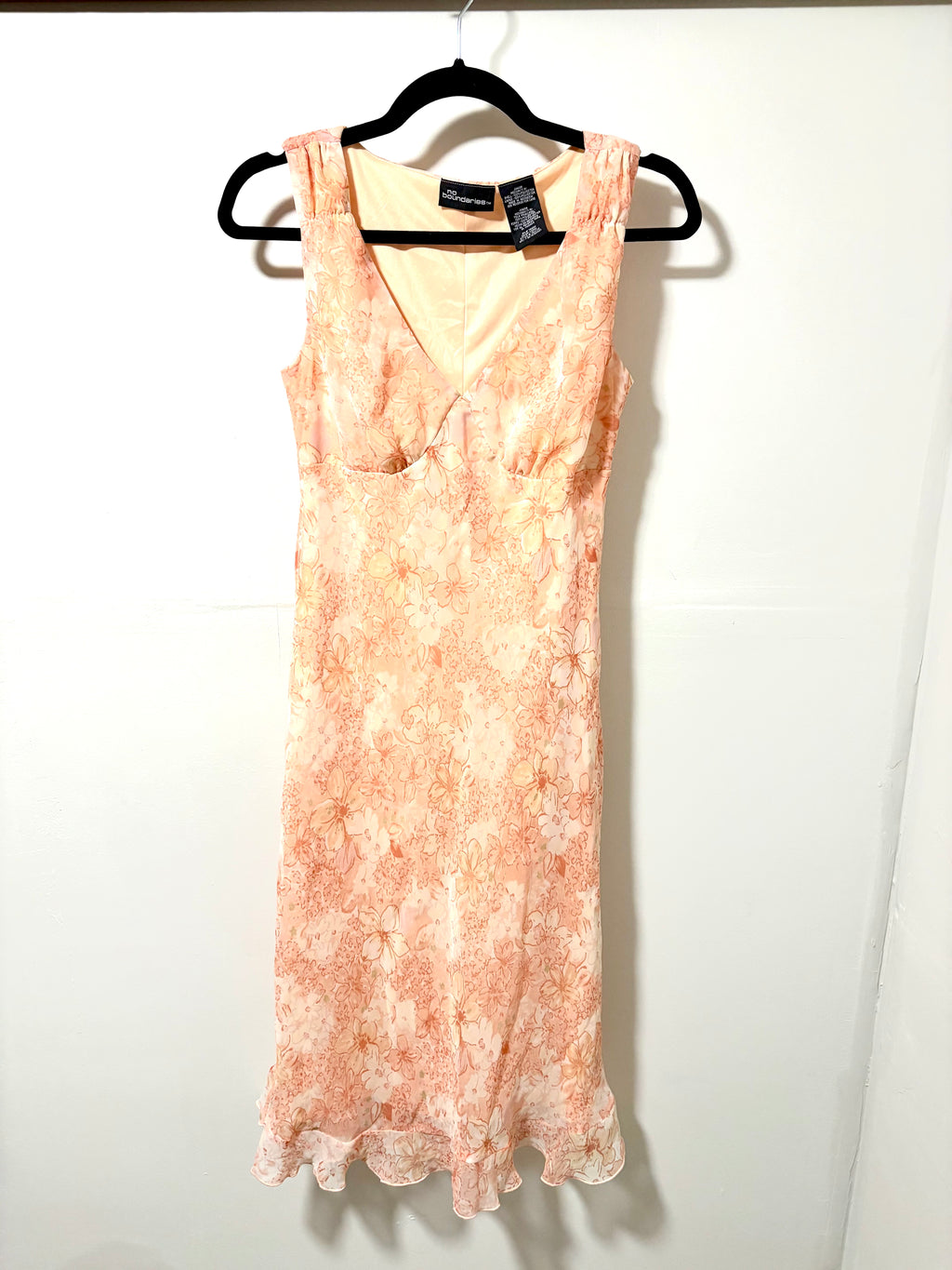 Orange Chiffon Sun-dress