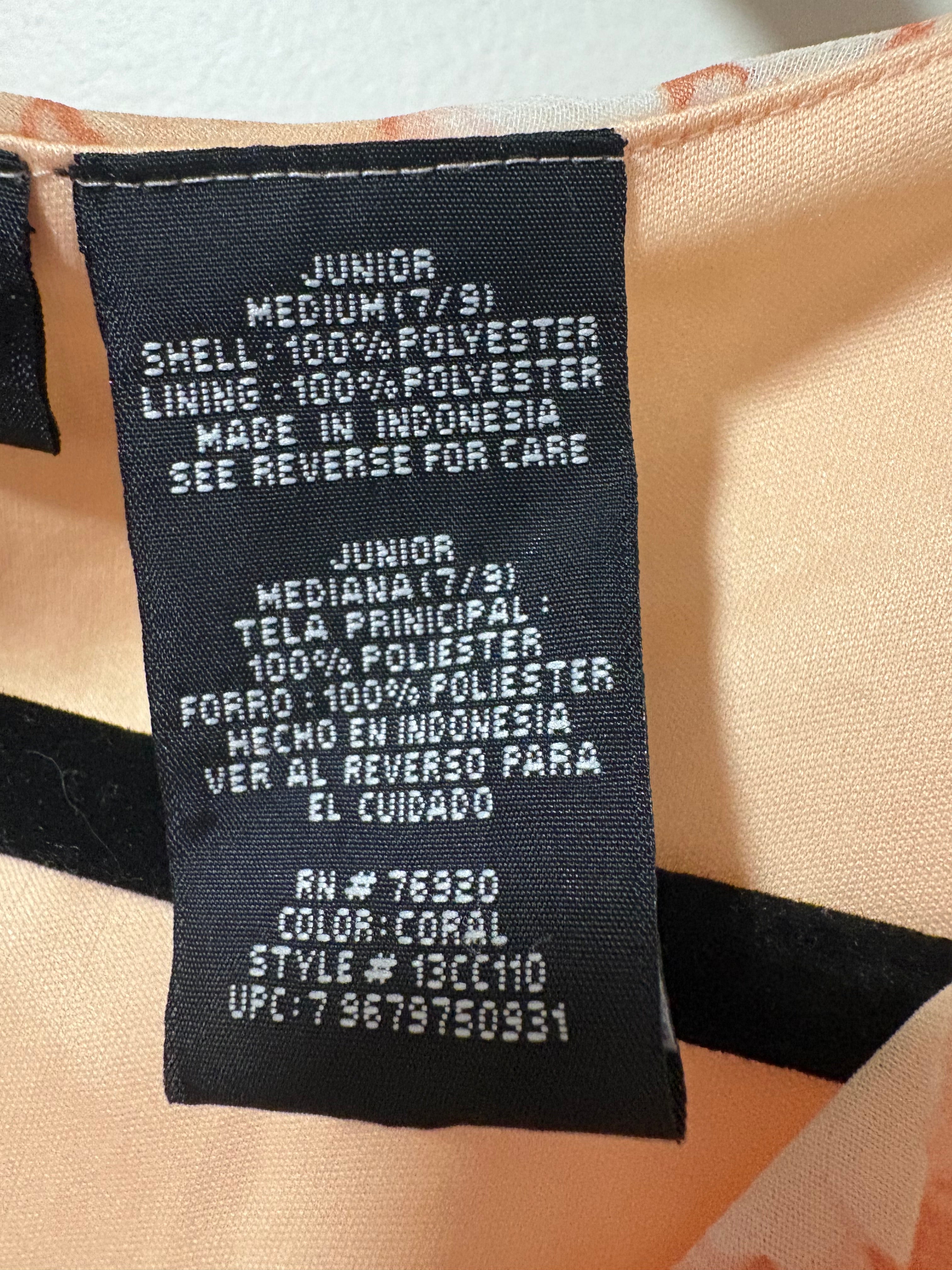 Orange Chiffon Sun-dress